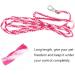 Adjustable Small Animal Leash & Harness for Rats Mice Hamsters - Pink | Outdoor Walking & Training Gear for Pets - Buy Online on GoSupps.com