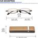 Cokobin Ultra-Light Reading Glasses - Metal Frame Ultra-Thin Visual Aid Full Frame Includes Glasses Case - 1 Diopter for Men & Women (Gray) - Buy Online on GoSupps.com