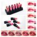 12Pcs Capsule Pills Lipstick Mini Lip Stick Packs Matte Lipstick Set for Women 3 Strawberry Mint Apple Flavor Lip Balm 3 Changing Color Jelly Magic Lipstick 3 Matte Lipstick 3 Metallic Lipstick Long-Lasting Wear Non-...
