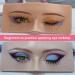 4 Sets Eye Makeup Practice Board Reusable Easy Coloring Simulation Skin Texture Eye Closing 3D Eye Makeup Practice Board - Buy Online on GoSupps.com