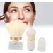 Small Powder Brush Transparent Handle Powder Brush Ergonomic Handle Capsule-shaped Brush Prevents Redness - Buy Online on GoSupps.com