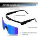 Buy Dadapanghu Fast Polarized Sunglasses - UV400 Rave Sports Glasses for Men & Women | Perfect for Cycling Skiing Fishing & Running - Blue Gradient - Buy Online on GoSupps.com