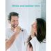 Initio Sonic Electric Toothbrush for Adults - Rechargeable with Smart Timer, 5 Modes, 3 Brush Heads, 40,000 VPM Motor - Whitening Power Toothbrush IT959 (Black) - Buy Online on GoSupps.com