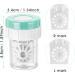Sibba 5pcs Contact Lens Case - Portable Rotary Cleaner for Daily Use | International Shipping Available - Buy Online on GoSupps.com