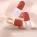 RONRONS 30-Piece Cute Capsule Shaped Mini Lip Gloss Tubes - Refillable and Reusable Containers for Lip Balm - 3ml - Buy Online on GoSupps.com