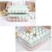 Healvian 2 Pcs 24 Eggs Egg Rack for Refrigerator 24 Egg Tray Egg Holder Egg Container Egg Carton re-usable - Buy Online on GoSupps.com