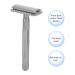 Safety Aircraft Double Edge Safety Razor | Ergonomic Brass Handle (Silver) - Buy Internationally at Your Store Name  - Buy Online on GoSupps.com
