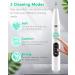 Ultrasonic Tooth Cleaner - Plaque Remover with LED and 3 Modes - Safe Dental Stain & Tartar Removal - Buy Online on GoSupps.com