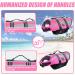 Emust Rescue Vest for Large & Small Dogs | High-Visibility Dog Swimming Vest with Double Rescue Handles - Pink (LL Rose) | International Shipping Available - Buy Online on GoSupps.com