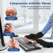 Buy Copper Compression Arthritis Gloves | Adjustable Breathable Fingerless Gloves for Pain Relief & Carpal Tunnel - International Shipping - Buy Online on GoSupps.com