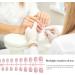 French Tip Nail Tips French Nails 10 Sheets Nude Color Short Press on Nails with White Edge 12 Size Full Cover Stick on Nails False Nails for Women Girls Nail Art Style2 - Buy Online on GoSupps.com