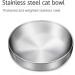 2x Stainless Steel Cat Bowls | 304 Material | Drop-proof & Easy to Clean | Safe for Food Contact - Buy Online on GoSupps.com