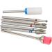Nail Drill Bits Gel Removal Electric Cuticle Remover Bit Left Right Handed Tungsten Ceramic for Acrylic Nails - Buy Online on GoSupps.com