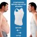 Aptoco Men's Compression Slimming Body Shaper Tank Top - White (Large) - Buy Online on GoSupps.com