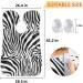 Beard Bib Apron for Men - Waterproof Hair Catcher & Grooming Cape with Zebra Print | Non-Stick Shaving & Trimming Tool - Buy Online on GoSupps.com