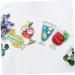 TEHAUX 8 Pcs Key Kids Juices Juice Bottles for Kids Resin Keychain Milk Manual Fruit 5d - Buy Online on GoSupps.com