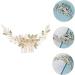 Angoily 1pc Pearl Comb Bridal Hair Comb Wedding Hair Accessory Tiara Rhinestone Barrettes Handmade Comb Barrette Wedding Hair Comb Hair Accessories Hanfu Headgear The Photo Bride - Buy Online on GoSupps.com