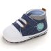 MASOCIO Baby Boy First Walking Shoes Infant Toddler Trainer Soft Sole Anti-Slip Prewalker 12-18 Months Blue