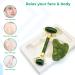 CMH EYE Gua Sha Stone and Jade Roller-Perfect Face Roller for Face Care-Dark Green Face Massager-Anti-Aging Wrinkles Puffiness Natural Jade Roller and Gua Sha Set. - Buy Online on GoSupps.com