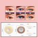 1800pcs Anjoize Eyelid Lift Anjoize Invisible Eyelid Lifter Strips Kit Anjoize Self-Adhesive Invisible Double Eyelid Tape with Tools (Large Heart-Brown) Large Heart-brown - Buy Online on GoSupps.com