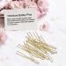 TsMADDTs U-Shaped Hair Pins - 100 Golden 2.75 Large Pins for Thick Hair & Bun - Ideal for Women & Girls - Buy Online on GoSupps.com