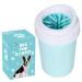 bealy Dog Paw Cleaner Large/Petite Dog Paw Washer Easy to Use Portable Dog Paw Cleaner Cup Dog Foot Washer with Silicone Washers Nice Packing Large BlueGreen