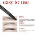 Ziborn 4 Tip Microblade Brow Pen (LIGHT BROWN) - Anjoize Eyebrow Pen | Ztigerz 4-Tip Microblade Brow Pen - Buy Online on GoSupps.com