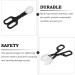3 Pack Reptile Feeding Clips Reptile Feeding Tools Amphibian Feeding Clips Pet Plastic Feeding Clips for Hamsters Lizards Spiders Bearded Dragons (Black) - Buy Online on GoSupps.com