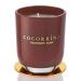 Cocorr na Candle fragrance candle in a glass - raspberry musk burning time up to 22 hours natural soy candle Christmas gift candle 180g raspberry musk 180g