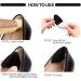 Heel Pads for Shoes - Cushions & Grips for Pain Relief | 4 Pairs Beige Heel Cushion Inserts for Men & Women - Buy Online on GoSupps.com
