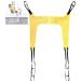 Patient Lifting Slings Patient Full Body Lift Sling Patient Lift Toileting Sling Bathroom Transfer Hammock Divided Leg Sling Hoist for Lifting Elderly Aid Rehabilitation Medium