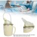Convalescent Feeding Cup 350ml 304 Stainless Steel Adaptive Drinking Cup with Straw Leakproof Lightweight Bed Sippy Cup Drinking Aids for The Elderly Patient Disabled - Buy Online on GoSupps.com