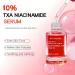 Niacinamide 10% TXA Serum - Brightening & Clarifying Facial Serum with Tranexamic Acid 4% Arbutin 2% Hyaluronic Acid - for Dark Spots Hyperpigmentation Melasma & Radiant Glass Skin - 30ml - Buy Online on GoSupps.com