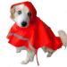 ocsoso Pet Rainy Days Slicker Brush Red Reflective Raincoat Red xs