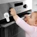 Obstate White Child Safety Door Lock for Oven Secure Your Kitchen & Protect Little Ones | 1 PC - Buy Online on GoSupps.com
