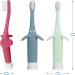 Dr. Brown's Infant-to-Toddler Training Toothbrush Set - Mint Elephant & Fluoride-Free Strawberry Baby Toothpaste for 0-3 Years - Buy Online on GoSupps.com