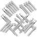 MonkeyJack 50 Pieces Flat Metal Single Prong Alligator Hair Clips Duckbills Barrette Bows DIY - 40mm - Buy Online on GoSupps.com