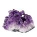 Natural Crystal Rough Natural Amethyst Crystal Clusters Stone Crystal Cluster Uruguay Raw Geode Quartz Reiki Gemstone Specimen Figurine for Home Decor approx200-250g Natural Luster (Size : Approx100- Approx100-150g