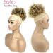 Afro Puff Drawstring Ponytail with 2 Replaceable Bangs Afro High Puff Bun with Spring Curl Bangs and Afro Puff Bangs Clip in Hairpieces Pineapple Updo Ponytail with Bangs (T1B /27) 1 ponytail+ 2 bangs T1B/27 - Buy Online on GoSupps.com