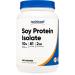 Nutricost Soy Protein Isolate Powder 2 LB Unflavored - 10 Grams of Protein Per Serving Vegan GMO-Free & Gluten Free