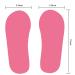PINK Sunless Tan Black Sticky Spray Tanning Feet Protectors - 50 Pairs (100 Feet) | Professional Quality - Buy Online on GoSupps.com