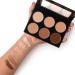 Mehron Makeup Celebr Pro-HD Conceal-It Palette - 6 Shade Professional Cream Contour & Concealer Palette - Buy Online on GoSupps.com
