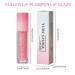 Nude Pink Lip Gloss - Long Lasting Hydrating Non-Sticky Shine | Fine Shimmer Glitter Liquid Lipstick for Fuller Lips - Perfect Makeup for Women & Girls (03 - Buy Online on GoSupps.com