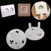 JAGETRADE 10pcs EU Stand Power Socket Cover 2 hole Electrical Outlet Baby Child Safety Electric Shock Proof Plugs Protector - Buy Online on GoSupps.com