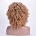 SHIYID Short Curly Blonde Afro Wig Heat Resistant Synthetic Wig for Women with Dark Roots Perfect for African American Hair - Buy Online on GoSupps.com