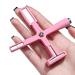 5 in 1 Nail Magnet Tool with Silicone Protective Case Upgraded Nail Magnet Pen Multi-functional Magnet Stick 3D Magnetic Cat Eye Gel Nail Polish Suitable for Nail Studio Pink One Size