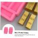 NUOBESTY 6 Pcs Gold Brick Silicone Mold Molder Mold for Chocolate Gold Brick Mold Mold Epoxy Silicone Molds Gold Brick Baking Mold Silicone Chocolate Mold Candy Mould Soap Pinkx3pcs 9.3X5.1CMx3pcs - Buy Online on GoSupps.com