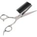 Hair Cutting Scissors Thinning Shears for Hair Cutting Stainless Steel Precise Cutting Salon Scissors with 2 Combs for Home and Salon Hair Styling - Buy Online on GoSupps.com