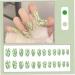 3set Detachable Long Coffin False Nails with Designs Press on Nails Wearable Fake Nail Decor Full Cover Art Tips - Buy Online on GoSupps.com
