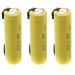 (3-PACK) Exell AA 1.2V 1000mAh NiCD Rechargeable Batteries with Tabs for meters radios hybrid automobiles high power static applications (Telecoms UPS and Smart grid) radio controlled devices